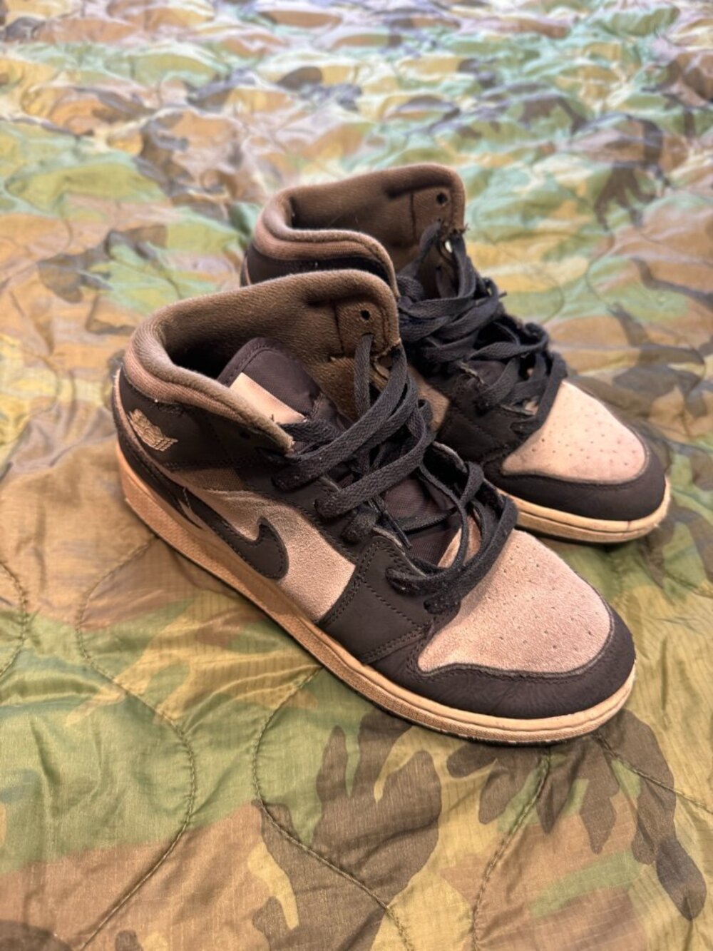 Air Jordan 1 Mid Palomino Sneakers - Women's 7.5